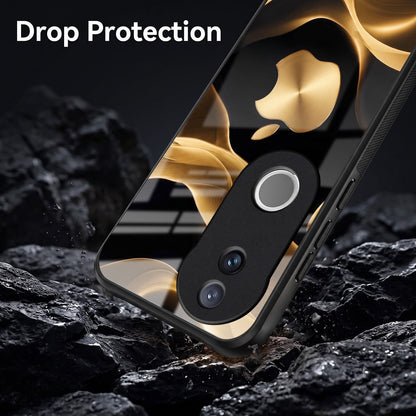 Vivo V50 5G Luxury Wave Acrylic Glass Back Case
