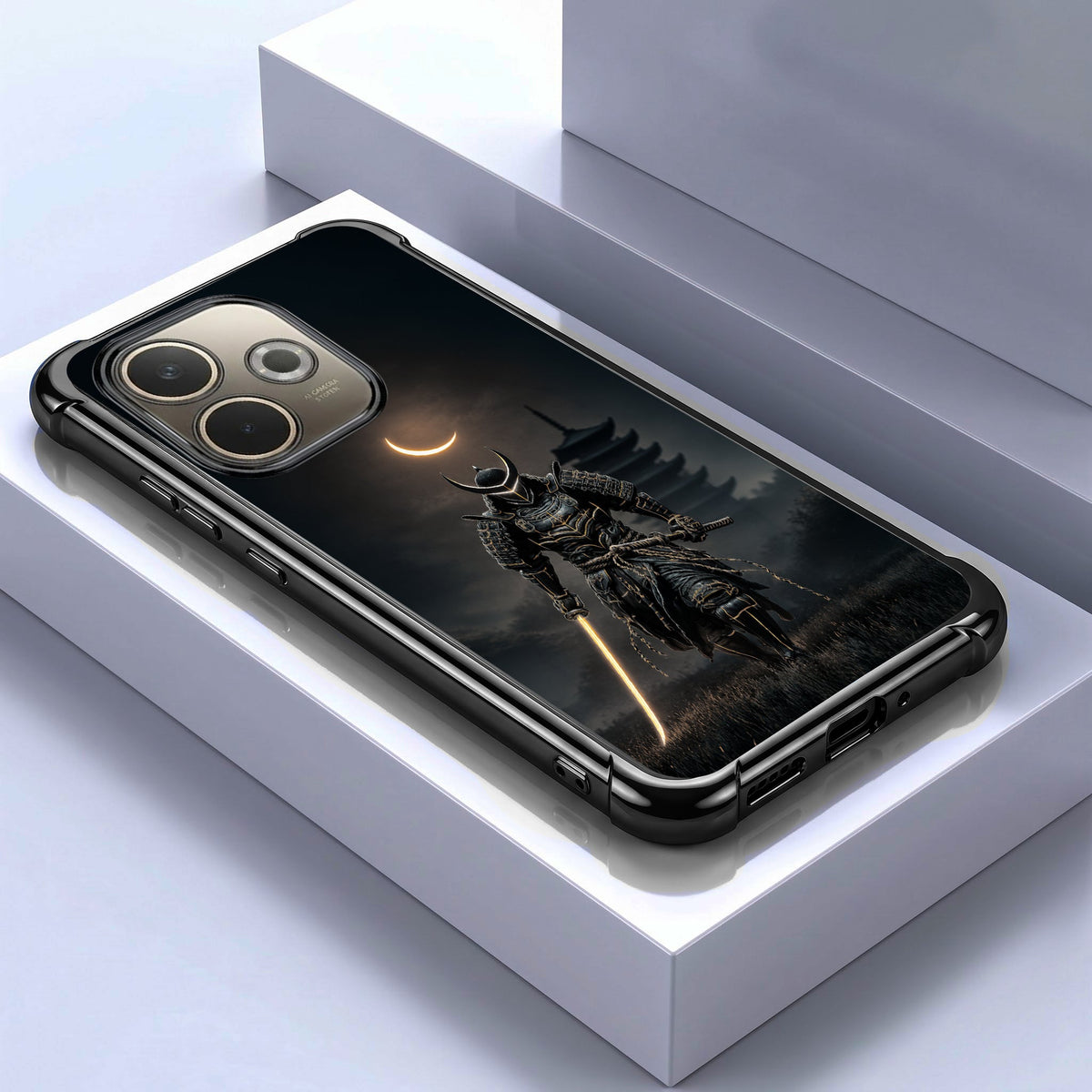 Oppo A5 Pro 5G Samurai Warrior Airbags Printed Back Case