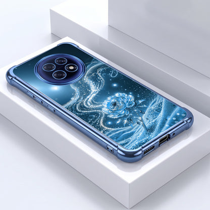 Oppo F31 Pro+ 5G Blue Rose Airbags Printed Back Case