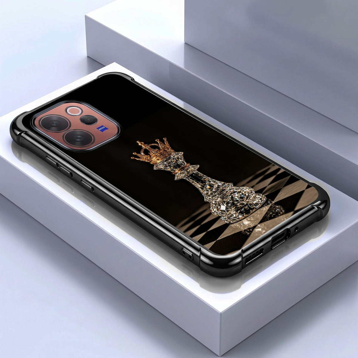 Vivo V70 5G Chess King Airbags Printed Back Case