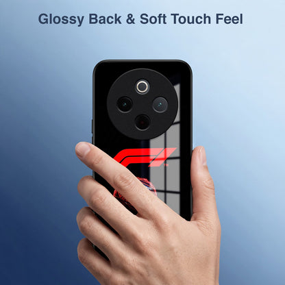 Vivo T4 5G F1 Racing Car Driver Acrylic Glass Back Case