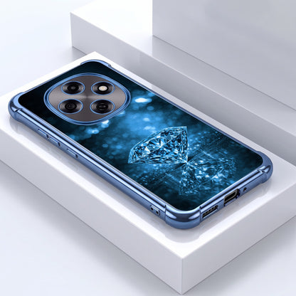 Oppo F31 Pro 5G Blue Diamond Airbags Printed Back Case