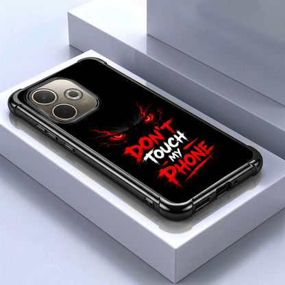 Oppo A5 Pro 5G Don't Touch My Phone Airbags Printed Back Case