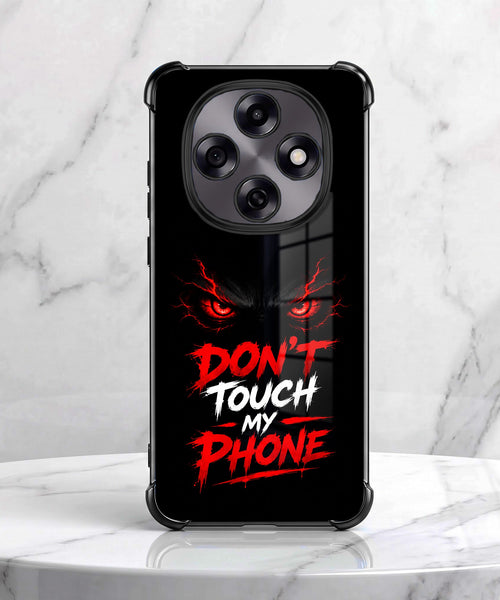 Oppo F31 Pro 5G Don't Touch My Phone Airbags Printed Back Case