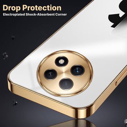 Oppo F29 Pro 5G Luxury XAU/USD Gold Electroplated Glass Phone Back Case