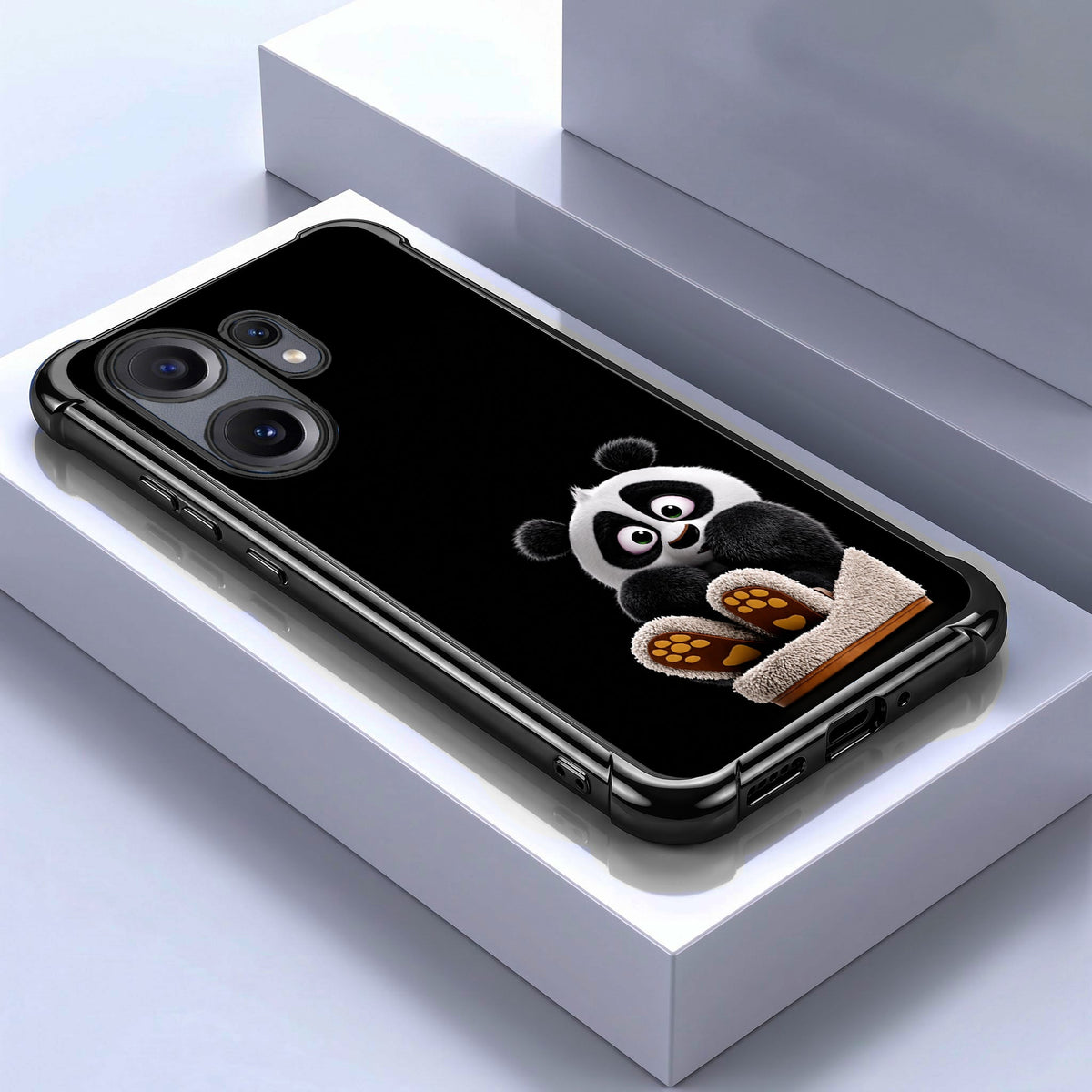 Nothing Phone 2 Pro 5G Cute Panda Airbags Printed Back Case