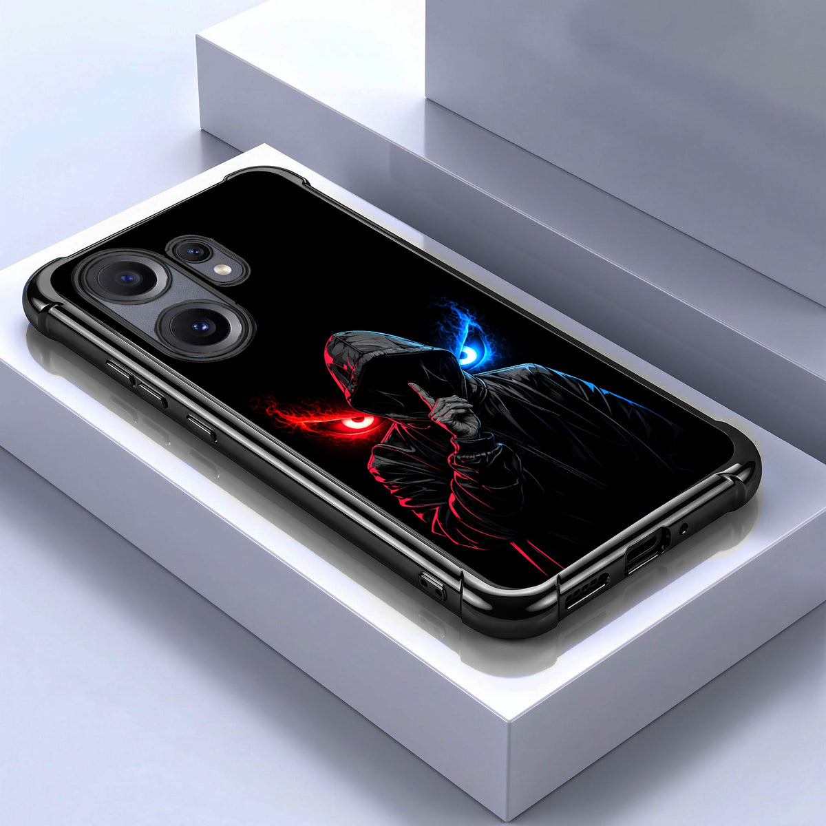 Nothing Phone 2 Pro 5G Hooded Shadow Demon Airbags Printed Back Case