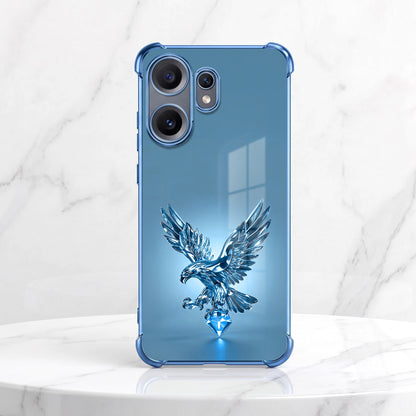 Nothing Phone 2 Pro 5G Blue Eagle Airbags Printed Back Case