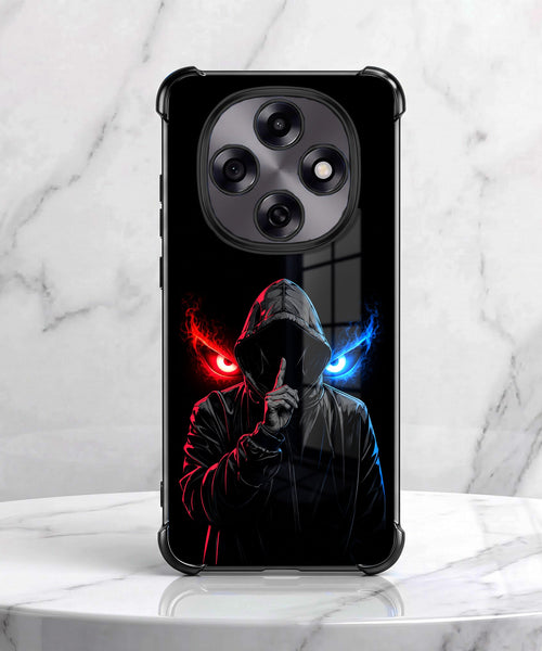 Oppo F31 Pro 5G Hooded Shadow Demon Airbags Printed Back Case