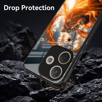 Oppo A5 Pro 5G Divine Hanuman Acrylic Glass Back Case