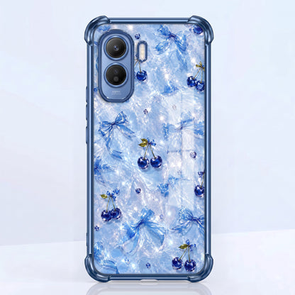 Vivo T5 Pro 5G Blue Cherry Airbags Printed Back Case