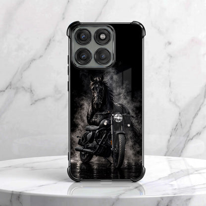 Motorola Edge 60 Pro 5G Bike Rider Airbags Printed Back Case