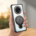 Oppo F31 Pro+ 5G Luxury Four Corner Invincible Bracket Ring Stand Case (Buy 1 Get 1 Free Surprise Cover)