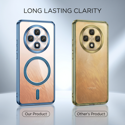 Oppo Reno 12F 5G Electroplated Magnetic Magsafe Case