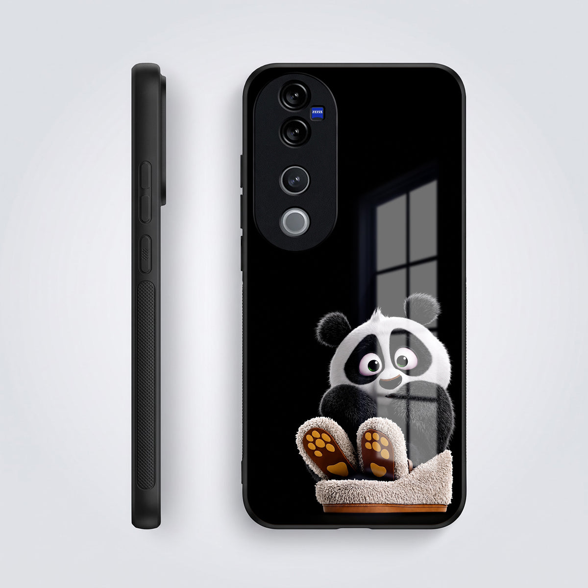 Vivo V40 Pro 5G Cute Panda Acrylic Glass Back Case