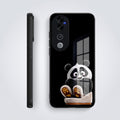 Vivo V40 Pro 5G Cute Panda Acrylic Glass Back Case