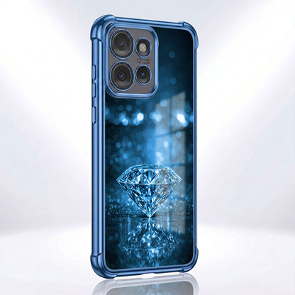 Motorola Edge 50 Neo 5G Blue Diamond Airbags Printed Back Case