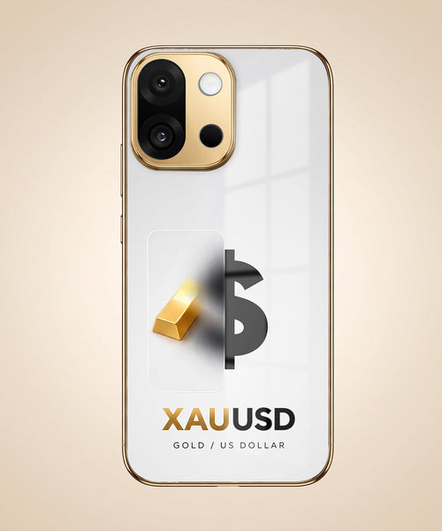 OnePlus 13s 5G Luxury XAU/USD Gold Electroplated Glass Phone Back Case