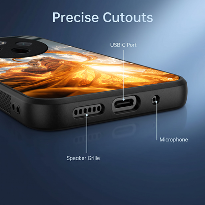 Vivo T4 5G Divine Hanuman Acrylic Glass Back Case
