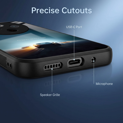 Vivo T4 5G Porsche Acrylic Glass Back Case