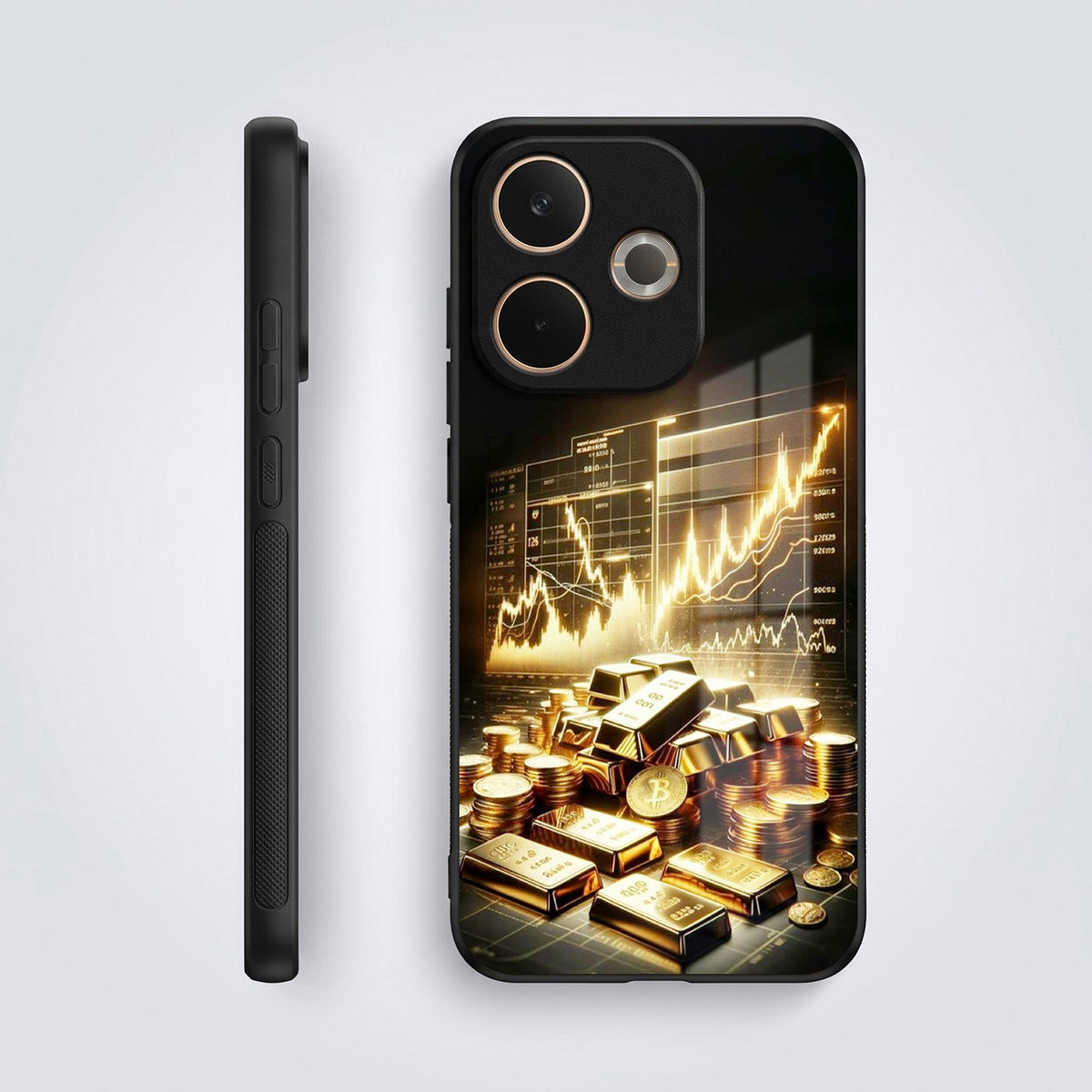 Oppo A5 Pro 5G Luxury Wealth Trader Acrylic Glass Back Case