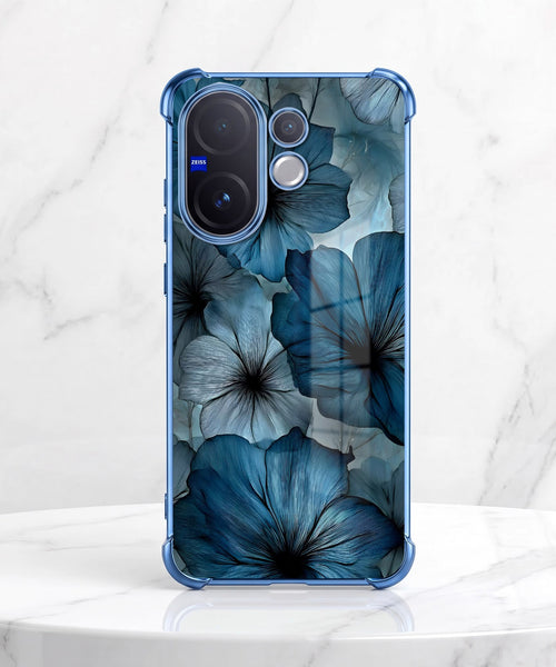 Vivo V60 5G Anemone Floral Airbags Printed Back Case