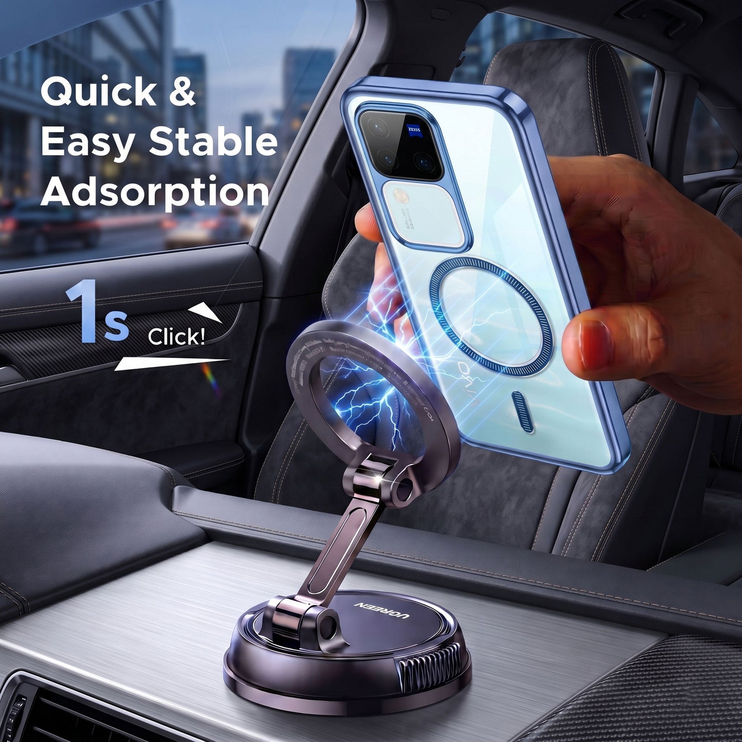 Vivo V30 Pro 5G Electroplated Magnetic Magsafe Case