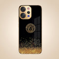 Vivo V70 5G Medusa Head Gold Electroplated Glass Phone Back Case