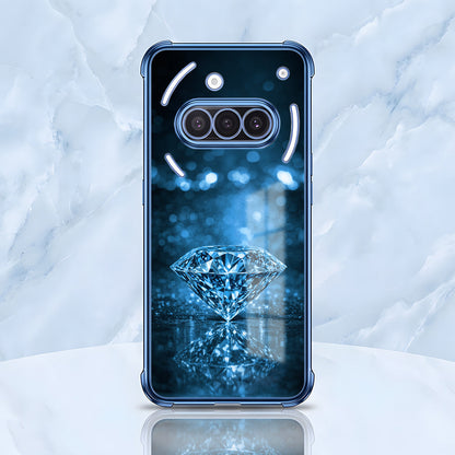 Nothing Phone 3a 5G Blue Diamond Airbags Printed Back Case