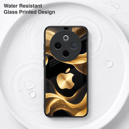Vivo T4 5G Luxury Wave Acrylic Glass Back Case