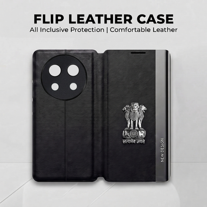 Vivo Y58 5G Satyamev Jayate Flip Leather Case