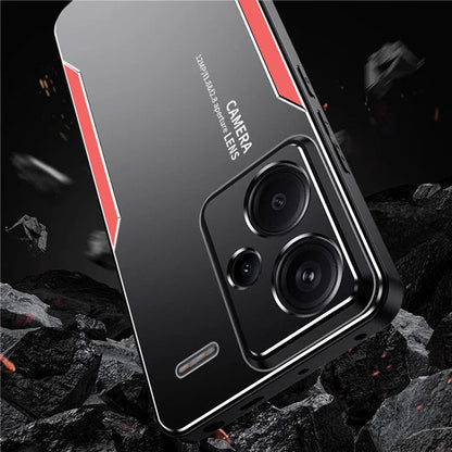 Redmi Note 13 Pro+ 5G Luxury Aluminium Metal Frame Protective Case
