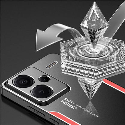 Redmi Note 13 Pro+ 5G Luxury Aluminium Metal Frame Protective Case