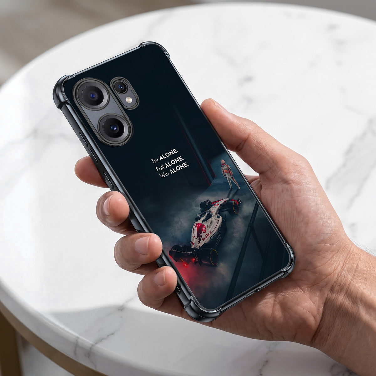 Nothing Phone 2 Pro 5G F1 Alone Airbags Printed Back Case
