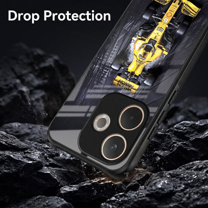Oppo A5 Pro 5G F1 Racing Car Acrylic Glass Back Case