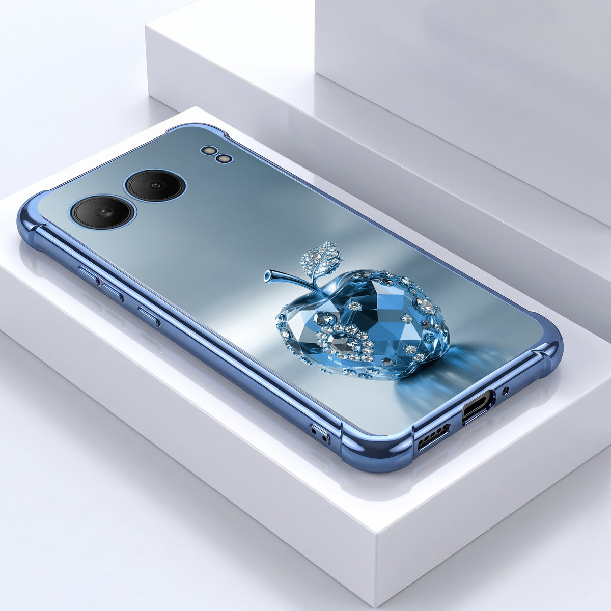One Plus Nord 4 5G Blue Apple Airbags Printed Back Case