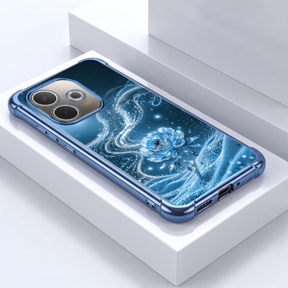 Oppo A5 Pro 5G Blue Rose Airbags Printed Back Case