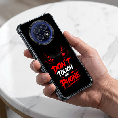 Oppo F31 Pro+ 5G Don't Touch My Phone Airbags Printed Back Case