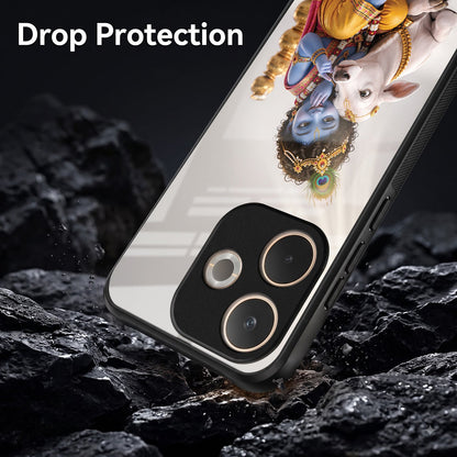 Oppo A5 Pro 5G Bal Krishna Blessings Acrylic Glass Back Case