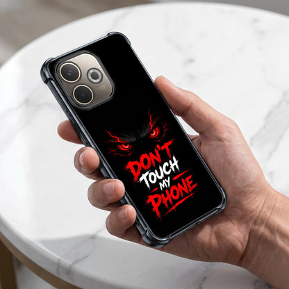 Oppo A5 Pro 5G Don't Touch My Phone Airbags Printed Back Case