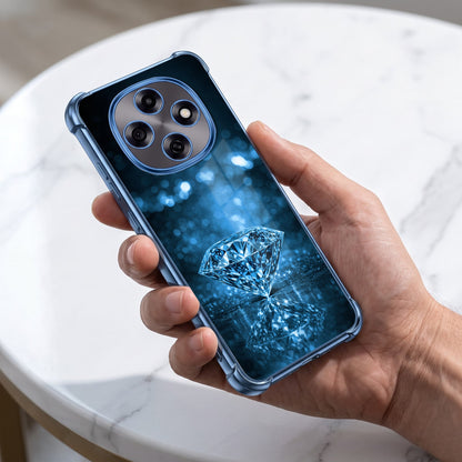 Oppo F31 Pro 5G Blue Diamond Airbags Printed Back Case