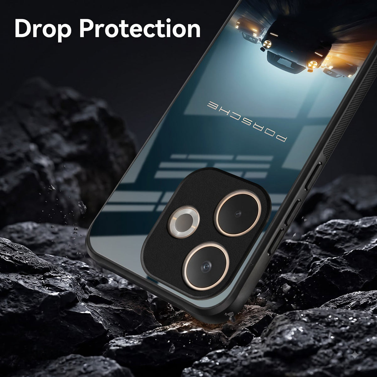Oppo A5 Pro 5G Porsche Acrylic Glass Back Case