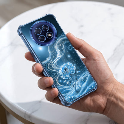 Oppo F31 Pro+ 5G Blue Rose Airbags Printed Back Case