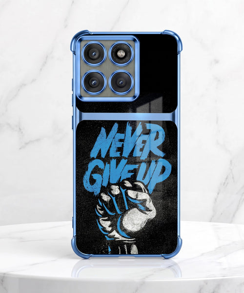 Motorola Edge 60 Pro 5G Naver Give Up Dual-Tone Transparent Airbags Case