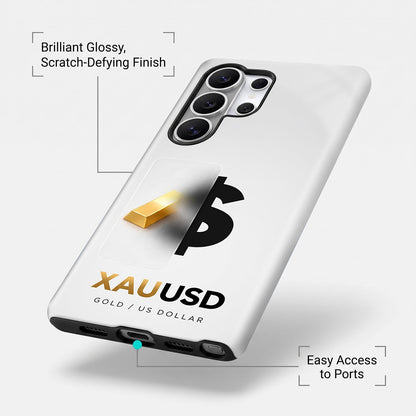 Samsung Galaxy S24 Ultra 5G Luxury XAU/USD Protective Case