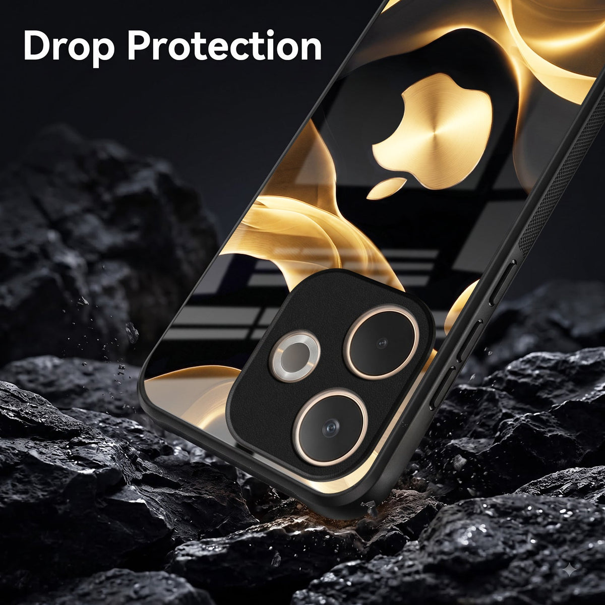 Oppo A5 Pro 5G Luxury Wave Acrylic Glass Back Case