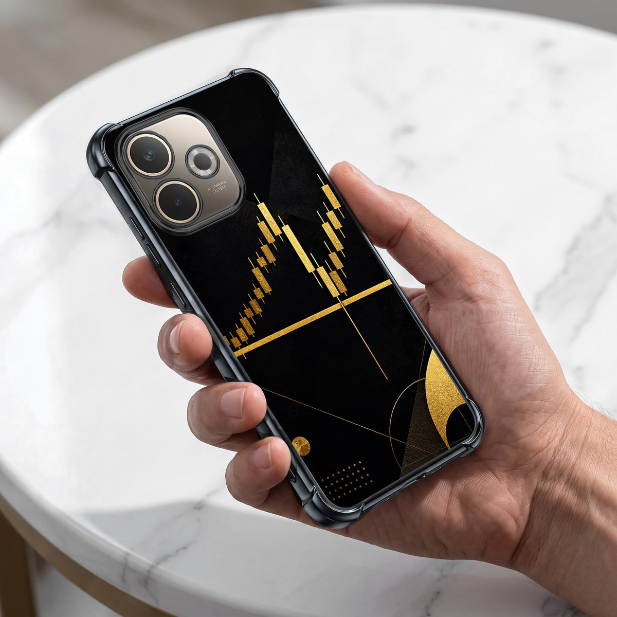 Oppo A5 Pro 5G Trading Candles Airbags Printed Back Case
