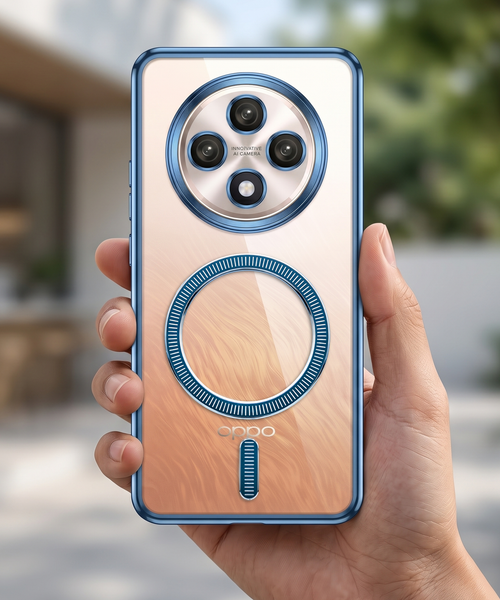 Oppo Reno 12F 5G Electroplated Magnetic Magsafe Case