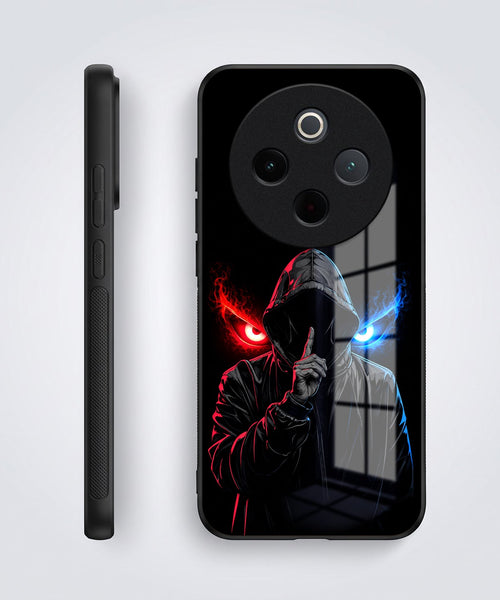 Vivo T4 5G Hooded Shadow Demon Acrylic Glass Back Case