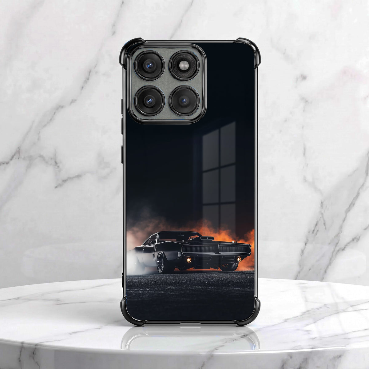Motorola Edge 60 Pro 5G Shadow Drive Airbags Printed Back Case